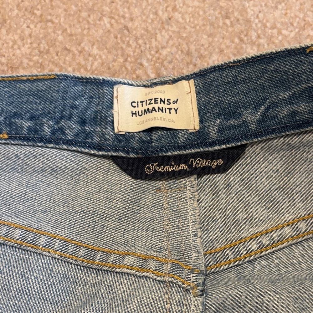 Stylish Blue Denim Shorts - Picture 4 of 4